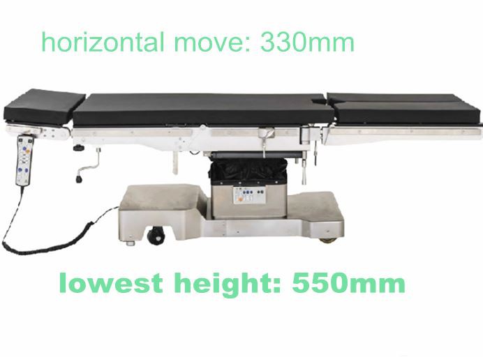 Universal Movable Electric Hydraulic Remote Control General Surgical Tables